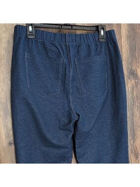 West Loop Women's Denim Color Blue Stretch Waist Pants L